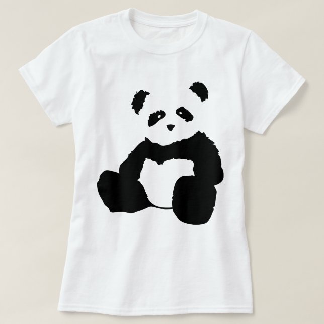 Camiseta panda plush (Diseño del anverso)