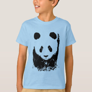 Camiseta Panda Pop Art