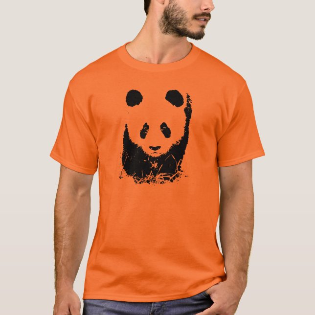 Camiseta Panda Pop Art (Anverso)