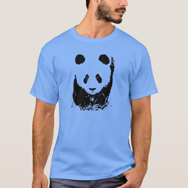 Camiseta Panda Pop Art (Anverso)