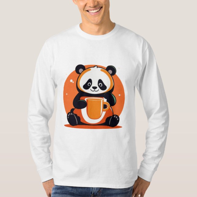 Camiseta Panda Power (Anverso)