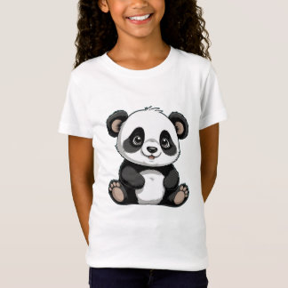 Camiseta Panda Printed T-Shirt