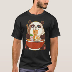 Camiseta PANDA PROTEGIDA POR RAMEN  Grasa Panda comiendo Ra