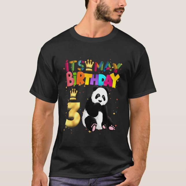 Camiseta Panda Py Animal 3Th Panda (Anverso)