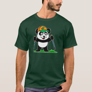 Camiseta Panda que camina
