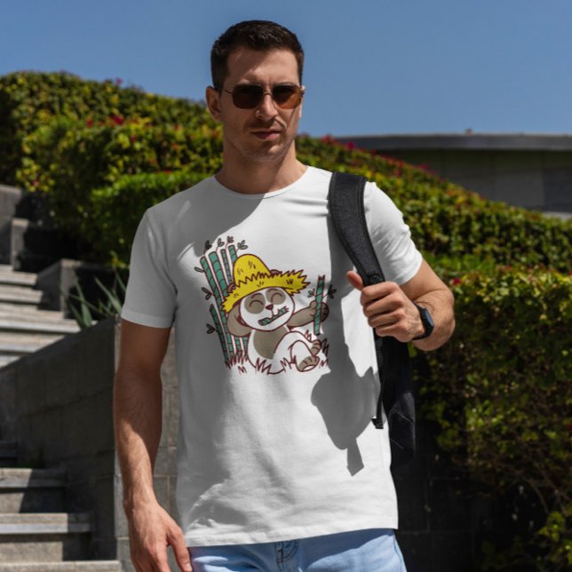 Camiseta Panda Reading (Subido por el creador)