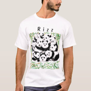 Camiseta Panda Rizz