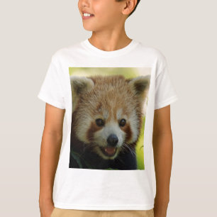 Camiseta Panda roja