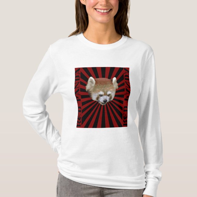 Camiseta panda roja (Anverso)