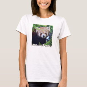 Camiseta Panda roja