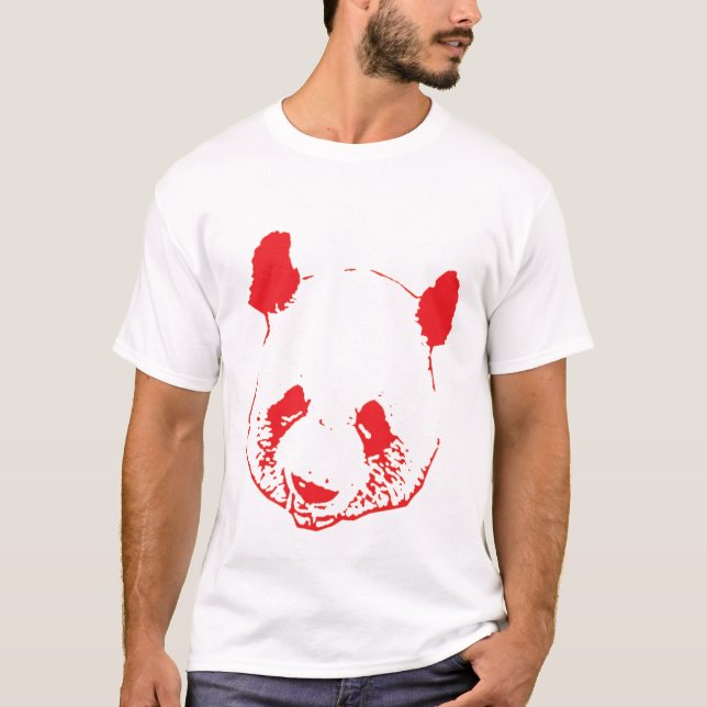 Camiseta Panda roja (Anverso)