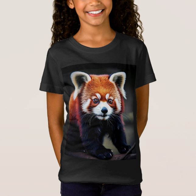 Camiseta Panda rojo (Anverso)