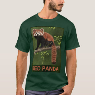 Camiseta Panda rojo