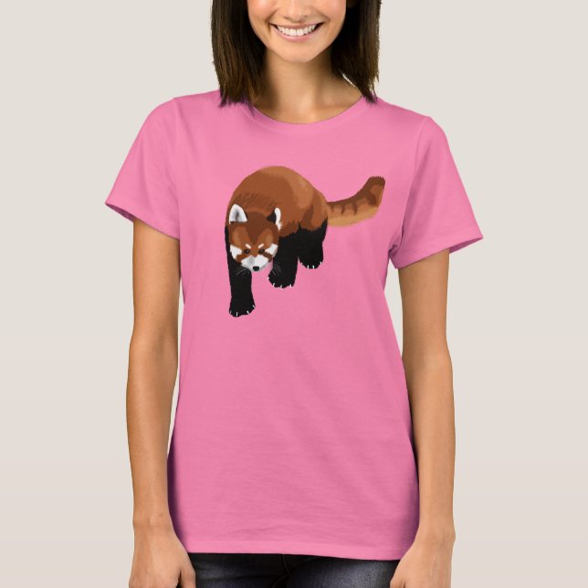 Camiseta Panda rojo (Anverso)