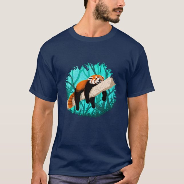 Camiseta Panda rojo (Anverso)