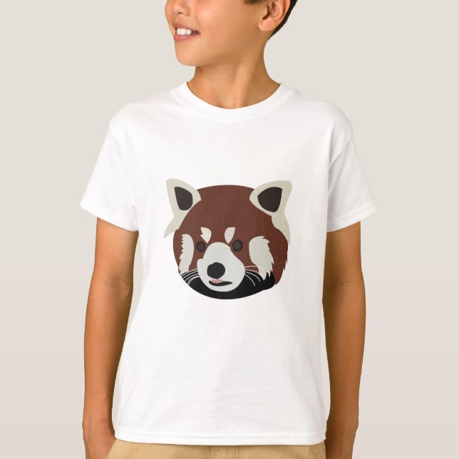 Camiseta Panda rojo (Anverso)