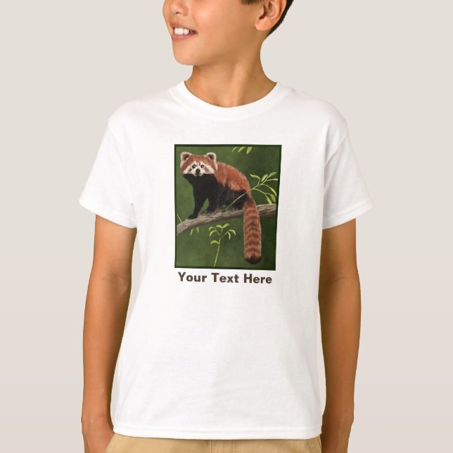 Camiseta Panda rojo (Anverso)