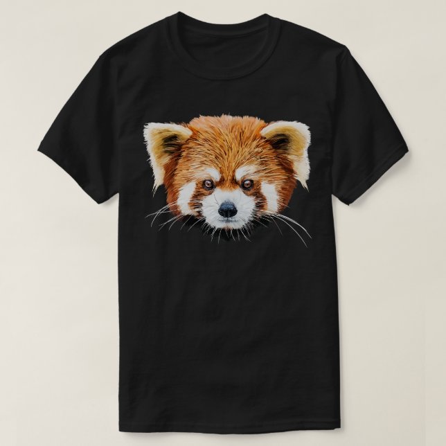 Camiseta Panda rojo (Diseño del anverso)