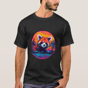 Camiseta Panda rojo