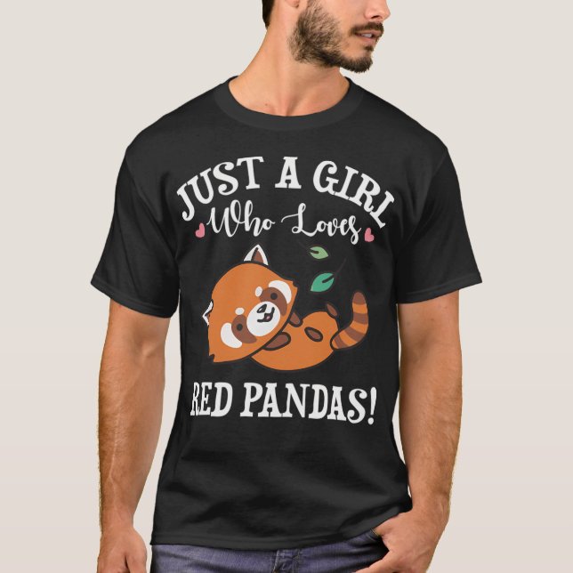 Camiseta Panda rojo (Anverso)