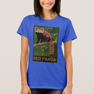 Camiseta Panda rojo