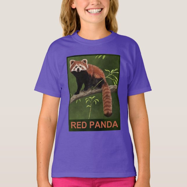 Camiseta Panda rojo (Anverso)