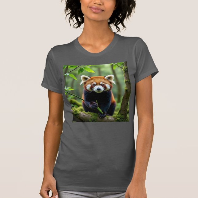 Camiseta Panda Rojo (Anverso)
