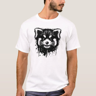 Camiseta Panda Rojo