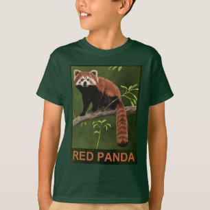 Camiseta Panda rojo