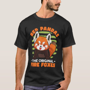 Camiseta Panda rojo