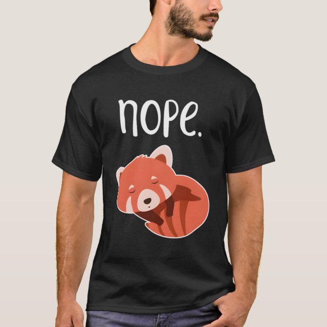 Camiseta Panda rojo (Anverso)