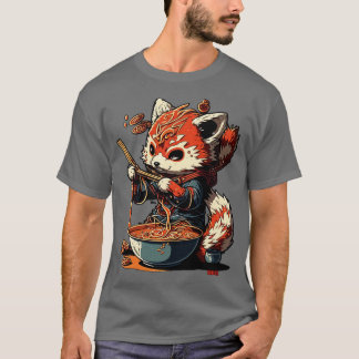 Camiseta Panda rojo2