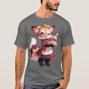 Camiseta Panda Rojo 3