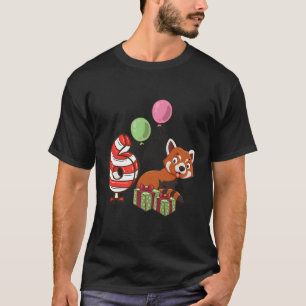 Camiseta Panda Rojo 6Animal Pandas Rojo
