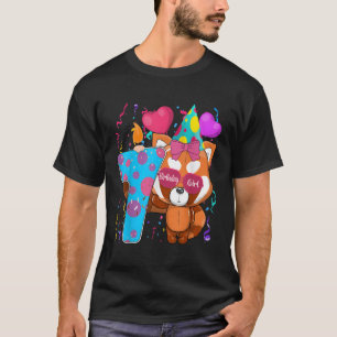 Camiseta Panda Rojo 7.º Py