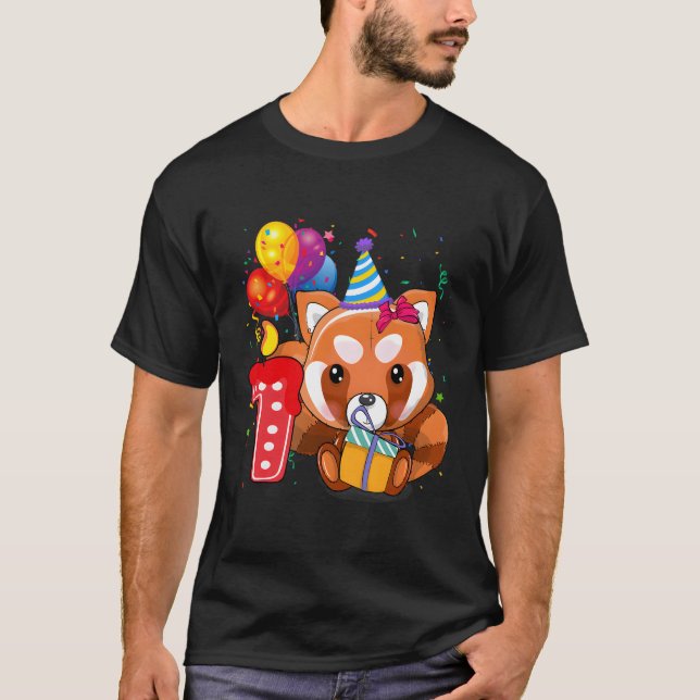 Camiseta Panda Rojo 7.º Py (Anverso)