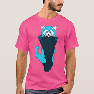 Camiseta Panda rojo azul 2
