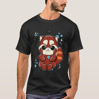 Camiseta Panda Rojo Con Cetro