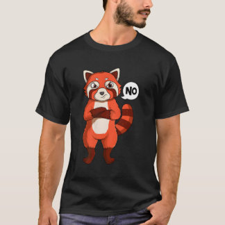 Camiseta Panda Rojo Estúpido