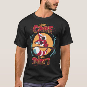 Camiseta Panda rojo honesto - Animal gracioso