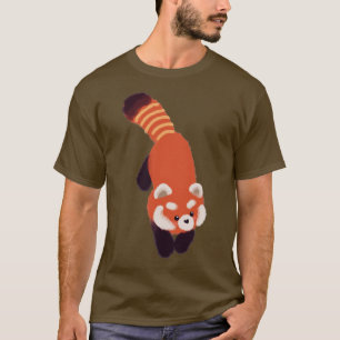 Camiseta Panda rojo lindo 18