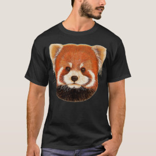 Camiseta Panda rojo lindo 20