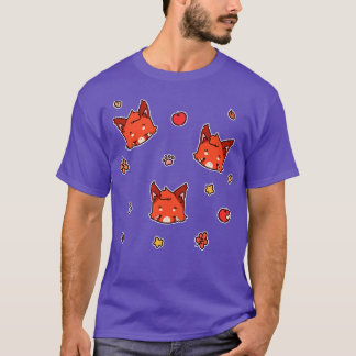 Camiseta Panda Rojo Otoño