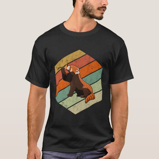 Camiseta Panda Rojo Panda (Anverso)