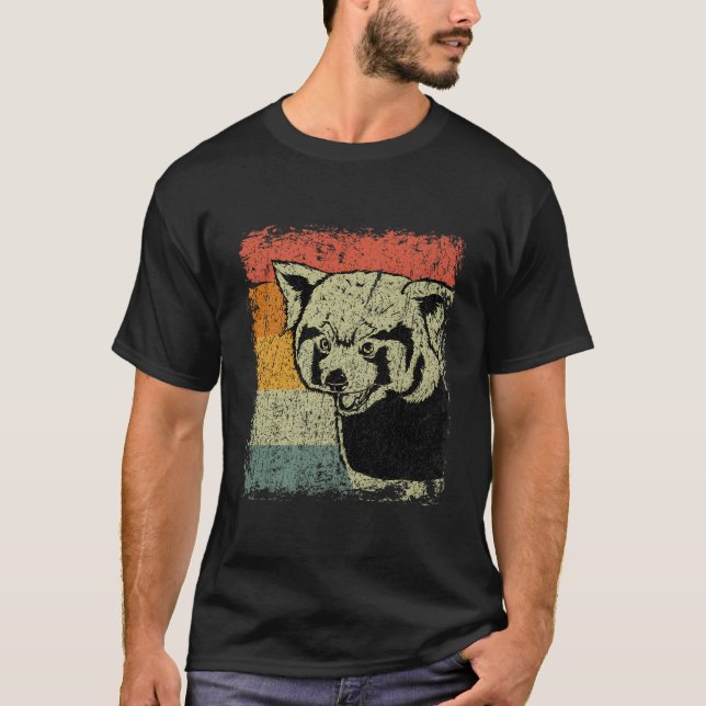 Camiseta Panda Rojo Panda Rojo (Anverso)