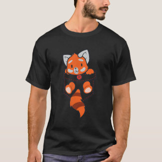 Camiseta Panda Rojo Panda Rojo Panda Panda