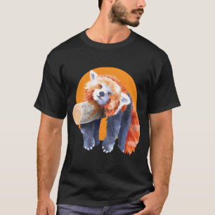 Camiseta Panda Rojo Panda Rojo Panda Panda