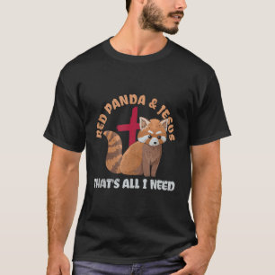 Camiseta Panda Rojo Para Un Experto En Panda Rojo