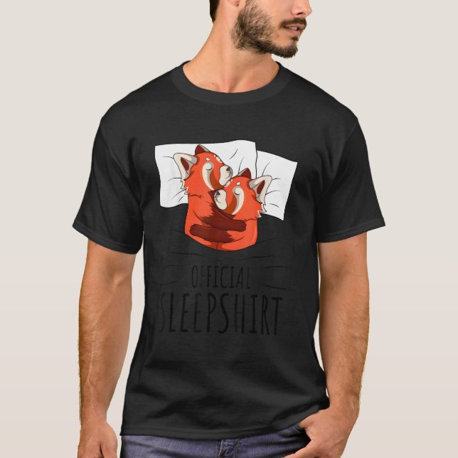 Camiseta Panda Rojo Sueño Oficial (Anverso)
