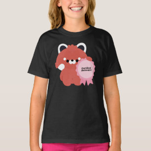 Camiseta Panda Rojo Torpe Certificado